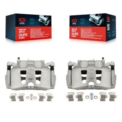 Front Disc Brake Caliper Left Right Side (Driver Passenger) Kit For Dodge Journey KBC-100166