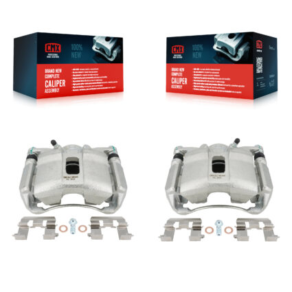 Front Disc Brake Caliper Left Right Side (Driver Passenger) Kit For Honda Civic Acura CSX KBC-100180