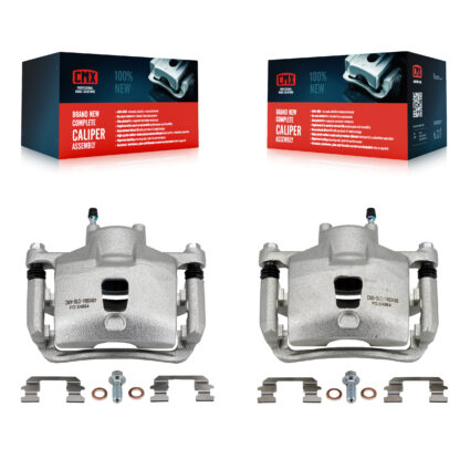 Front Brake Caliper Left Right Driver Passenger Side Kit For 2009-2011 Nissan Versa 1.6L KBC-100185