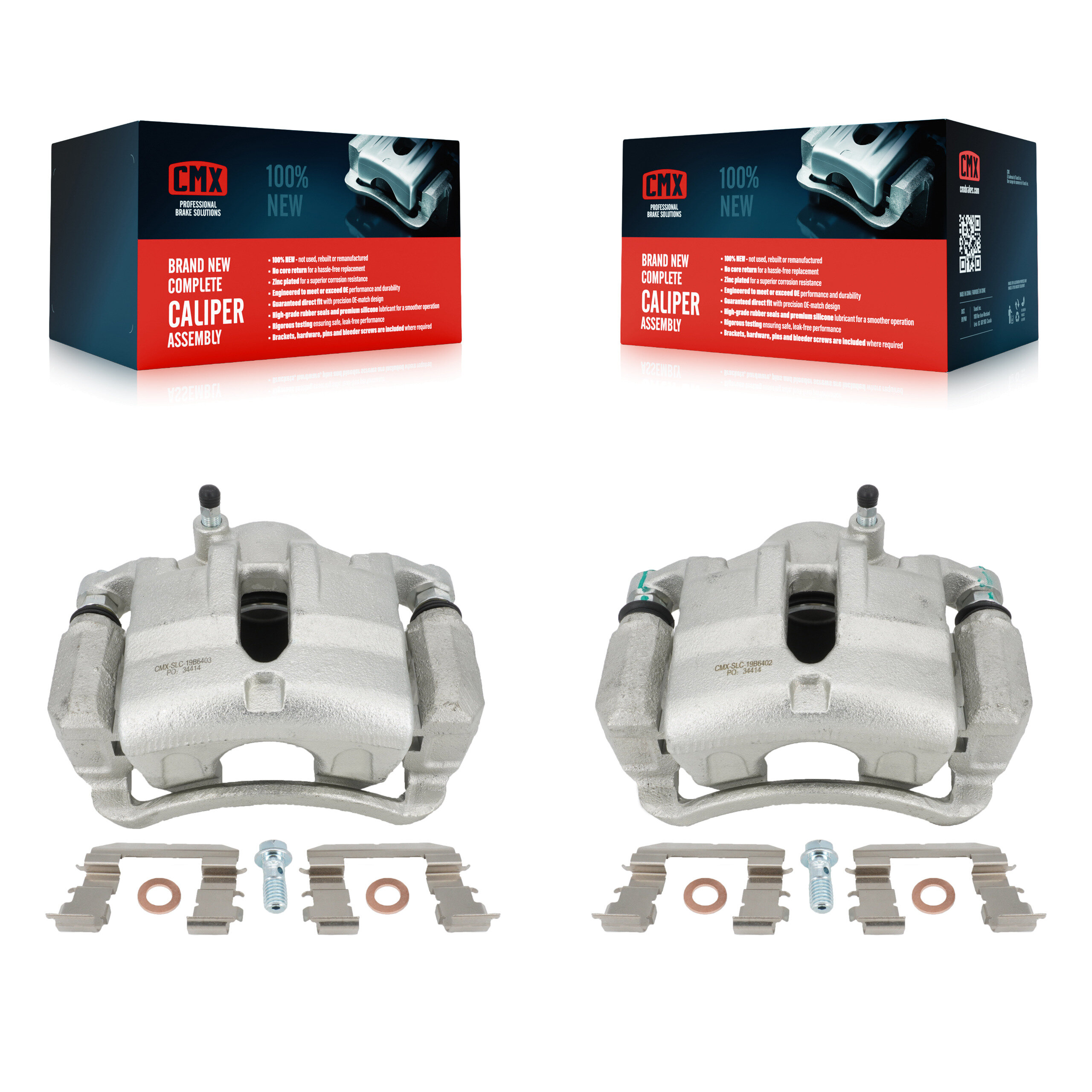 Front Brake Caliper Left Right Driver Passenger Side Kit For Hyundai Tucson Kia Sportage KBC-100188