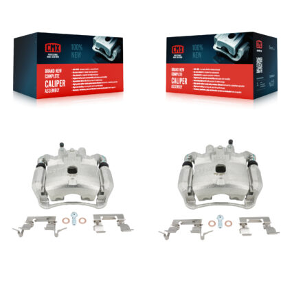 Front Disc Brake Caliper Left Right Side (Driver Passenger) Kit For Nissan Sentra KBC-100196