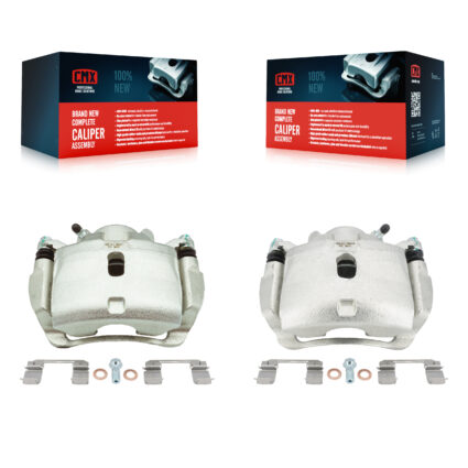 Front Brake Caliper Left Right Side (Driver Passenger) Kit For Honda Civic Acura ILX 2.4L KBC-100199