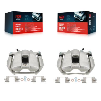 Front Disc Brake Caliper Left Right Side (Driver Passenger) Kit For Honda Accord HR-V KBC-100201