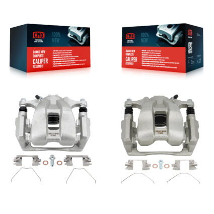 Front Brake Caliper Left Right Side (Driver Passenger) Kit For Honda Accord Acura ILX KBC-100202