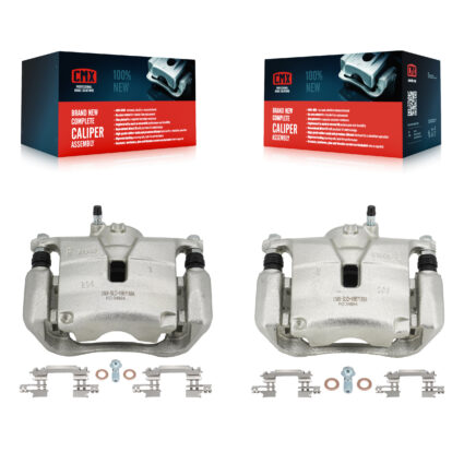 Front Disc Brake Caliper Left Right Side (Driver Passenger) Kit For Mazda 3 CX-3 Sport KBC-100208