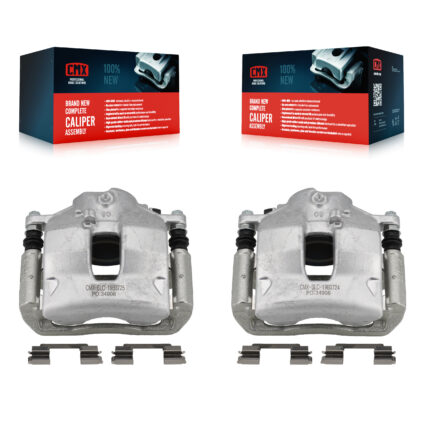 Front Disc Brake Caliper Kit For Mercedes-Benz C300 C250 SLK250 Without Sport Package KBC-100210