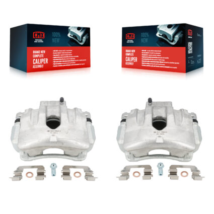 Front Disc Brake Caliper Kit For 2010-2016 Hyundai Genesis Coupe Without Brembo Calipers KBC-100213
