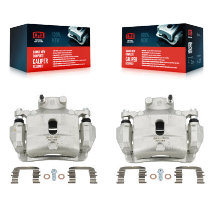 Front Brake Caliper Left Right Side (Driver Passenger) Kit For Hyundai Sonata Kia Optima KBC-100216