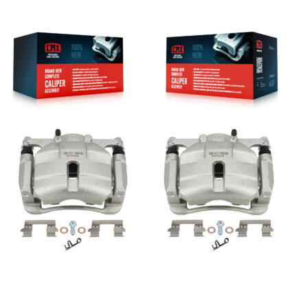 Front Disc Brake Caliper Left Right Side Kit For Nissan Rogue Suzuki Kizashi Select KBC-100239