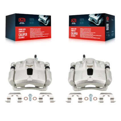 Front Brake Caliper Left Right (Driver Passenger) Kit For 2011-2012 Hyundai Elantra 1.8L KBC-100241