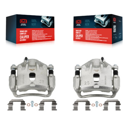 Front Brake Caliper (Left Right) Kit For Hyundai Elantra Kia Soul Sonata Optima Magentis KBC-100242