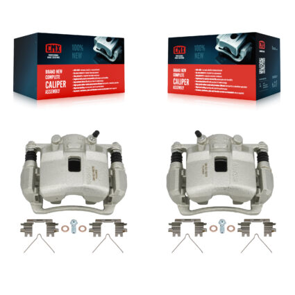 Front Disc Brake Caliper Left Right Side (Driver Passenger) Kit For Honda Civic Acura RSX KBC-100243