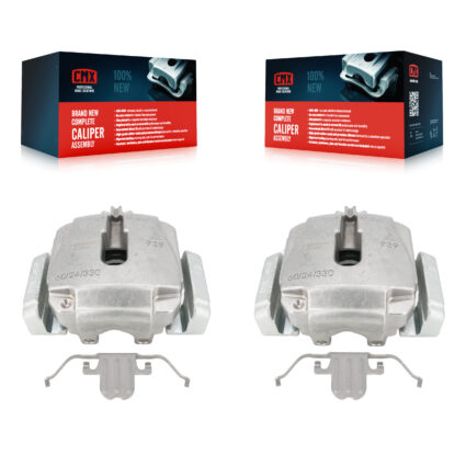 Front Disc Brake Caliper Left Right Side (Driver Passenger) Kit For BMW 528i xDrive KBC-100248