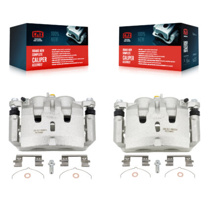 Front Brake Caliper Left Right (Driver Passenger) Kit For Honda Pilot Acura MDX Ridgeline KBC-100255