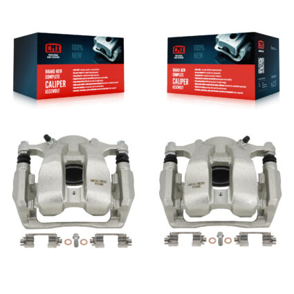 Front Disc Brake Caliper Left Right Side (Driver Passenger) Kit For 2016-2018 Acura RDX KBC-100257