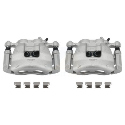Front Disc Brake Caliper Pair For 2015-2017 Ford Transit-350 HD With Dual Rear Wheels KBC-100266
