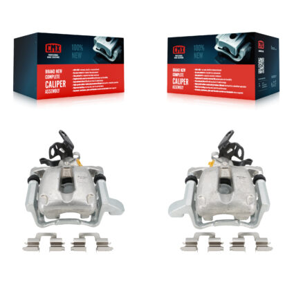 Rear Brake Caliper Left Right Side (Driver Passenger) Kit For Volkswagen Jetta Audi A3 KBC-100309