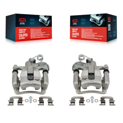 Rear Brake Caliper Left Right Side (Driver Passenger) Kit For 2012-2016 Hyundai Accent KBC-100326