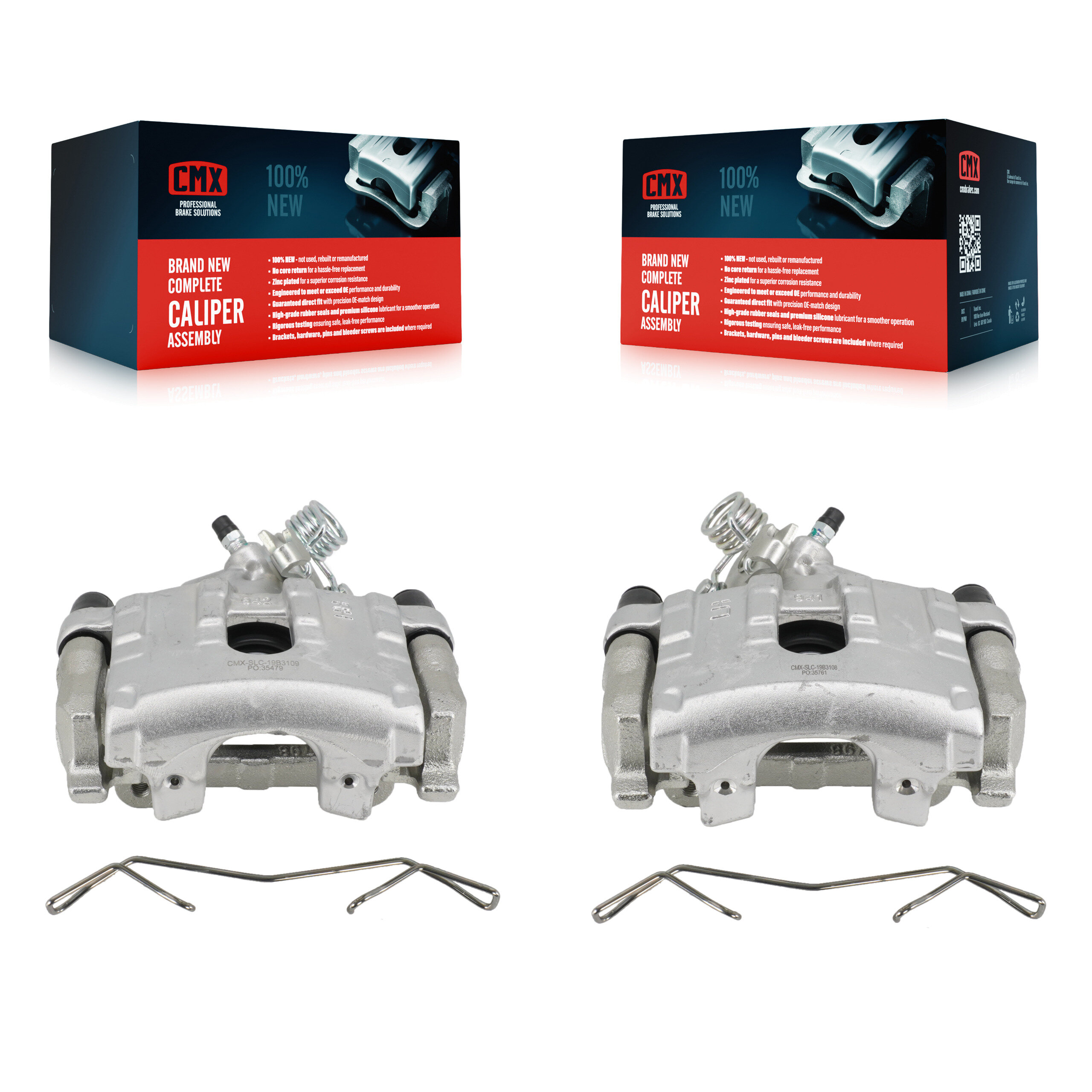 Rear Disc Brake Caliper Assembly Left Right Side (Driver Passenger) Kit For Mazda 5 KBC-100411
