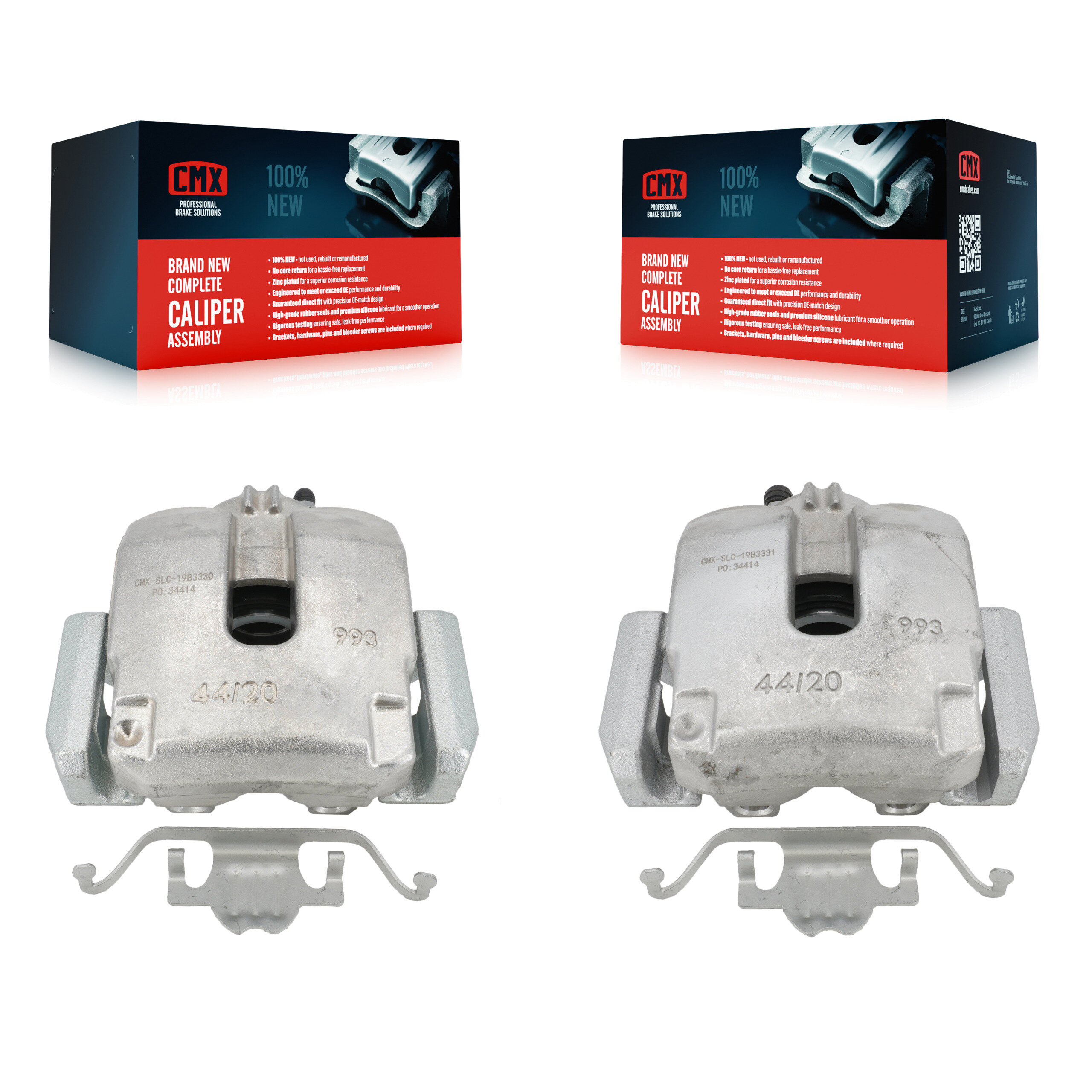 Rear Disc Brake Caliper Assembly Left Right Side (Driver Passenger) Kit For BMW X5 X6 KBC-100421