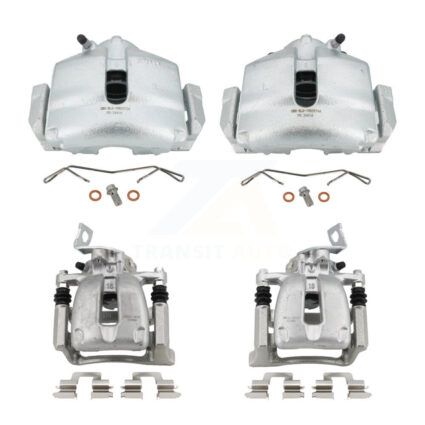 Front Rear Brake Caliper Left Right (Driver Passenger) Kit For Volkswagen CC Passat 2.0L KBC-100455