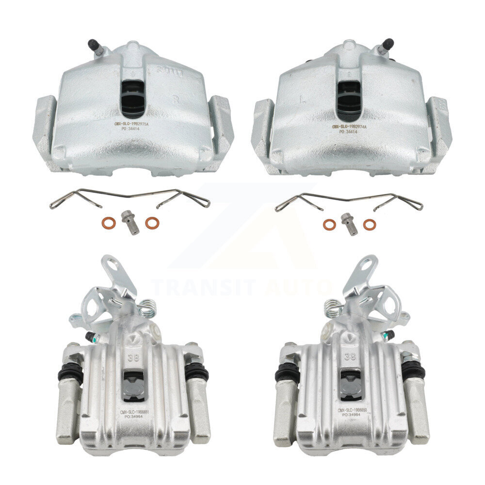 Front Rear Brake Caliper Left Right Driver Passenger Side Kit For Volkswagen Jetta Beetle KBC-100459