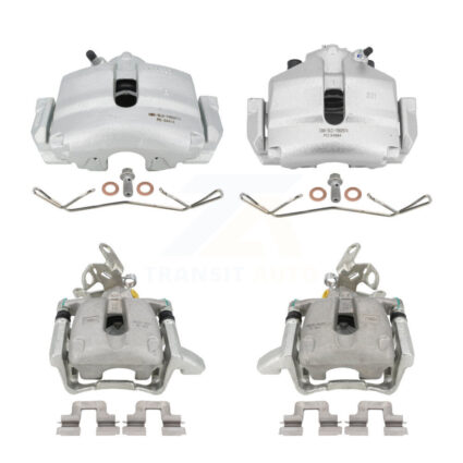 Front Rear Brake Caliper Left Right Driver Passenger Kit For Volkswagen Jetta Rabbit Golf KBC-100464