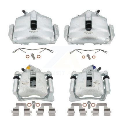 Front Rear Brake Caliper Left Right Side (Driver Passenger) Kit For Volkswagen CC Passat KBC-100467