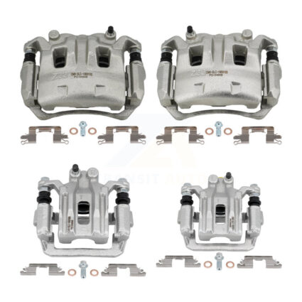 Front Rear Disc Brake Caliper Left Right Side Kit For Nissan Frontier Suzuki Equator KBC-100471
