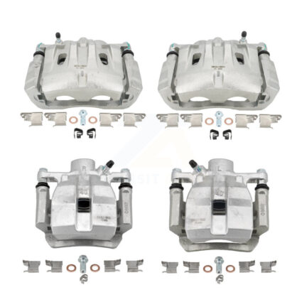 Front Rear Brake Caliper Left Right (Driver Passenger) Kit For Toyota Sienna Lexus RX350 KBC-100480