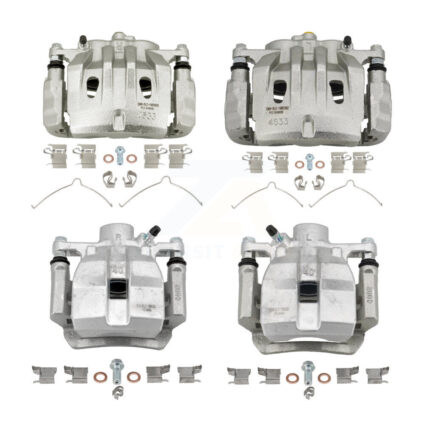 Front Rear Brake Caliper Left Right Side (Driver Passenger) Kit For Lexus RX350 RX450h KBC-100481