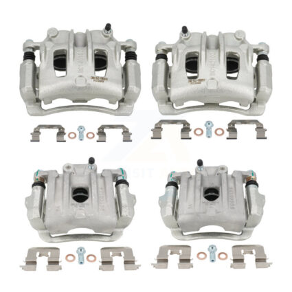 Front Rear Disc Brake Caliper Left Right Side Kit For 2013-2016 Hyundai Santa Fe XL KBC-100486