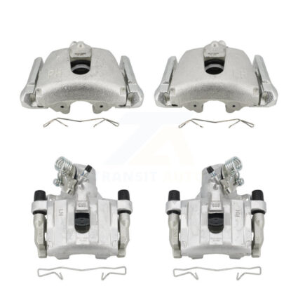 Front Rear Disc Brake Caliper Left Right Side (Driver Passenger) Kit For Mazda 3 Sport KBC-100495