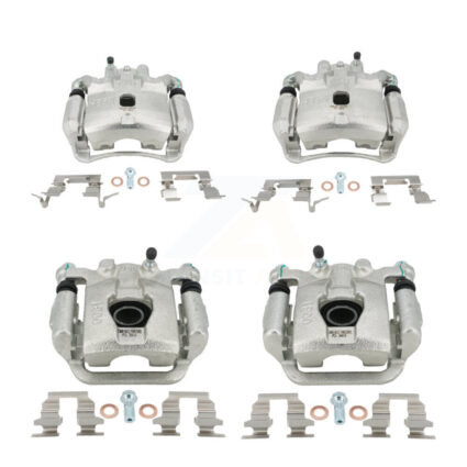 Front Rear Disc Brake Caliper Left Right Side (Driver Passenger) Kit For Nissan Sentra KBC-100496