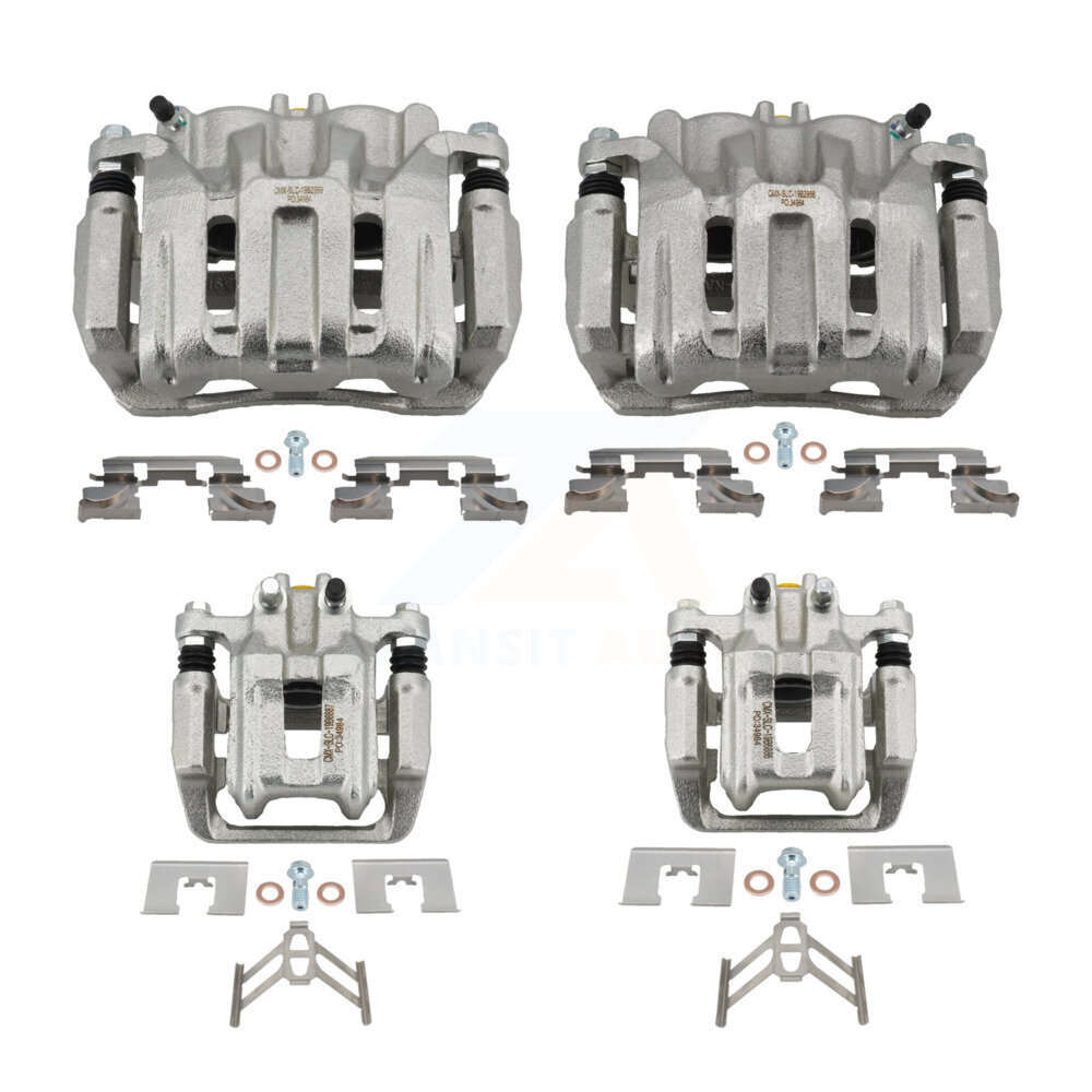 Front Rear Brake Caliper Left Right Side (Driver Passenger) Kit For Honda CR-V Crosstour KBC-100511