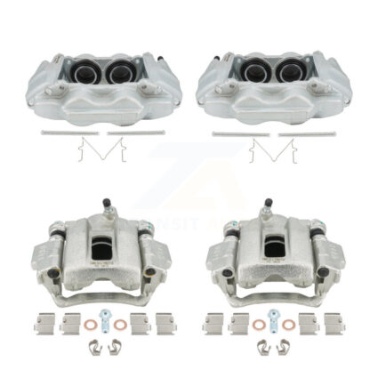 Front Rear Brake Caliper Left Right Side (Driver Passenger) Kit For 2003-2009 Lexus GX470 KBC-100512