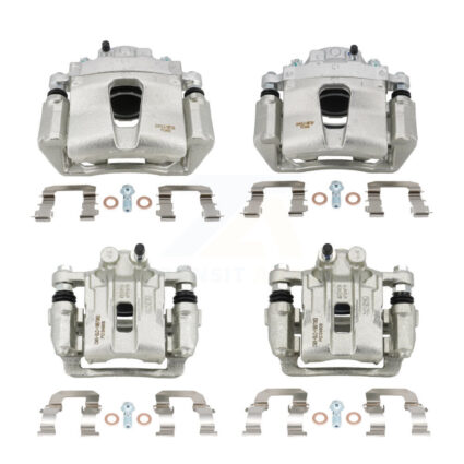 Front Rear Disc Brake Caliper Kit For Hyundai Sonata Kia Optima With Manual Parking KBC-100521