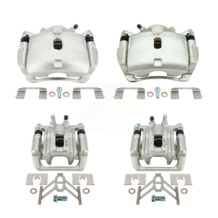 Front Rear Brake Caliper Left Right Side (Driver Passenger) Kit For 2005-2006 Honda CR-V KBC-100524