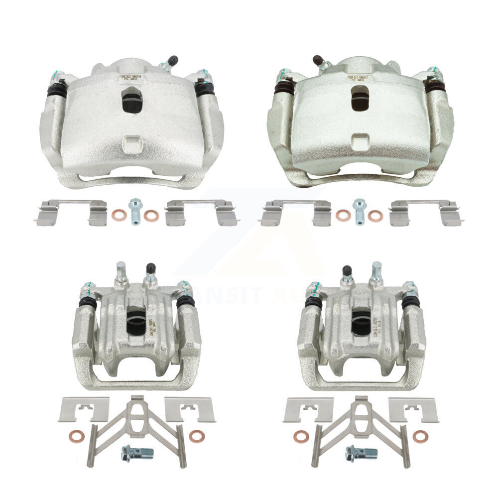 Front Rear Brake Caliper Left Right Side (Driver Passenger) Kit For 2005-2006 Honda CR-V KBC-100524