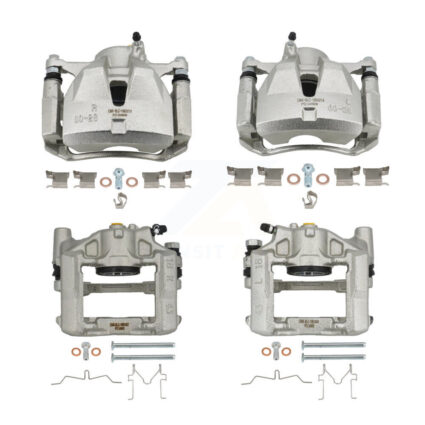 Front Rear Brake Caliper Left Right Driver Passenger Side Kit For 2010-2013 Lexus IS250 C KBC-100530