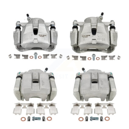 Front Rear Disc Brake Caliper Left Right Side (Driver Passenger) Kit For Toyota RAV4 KBC-100546