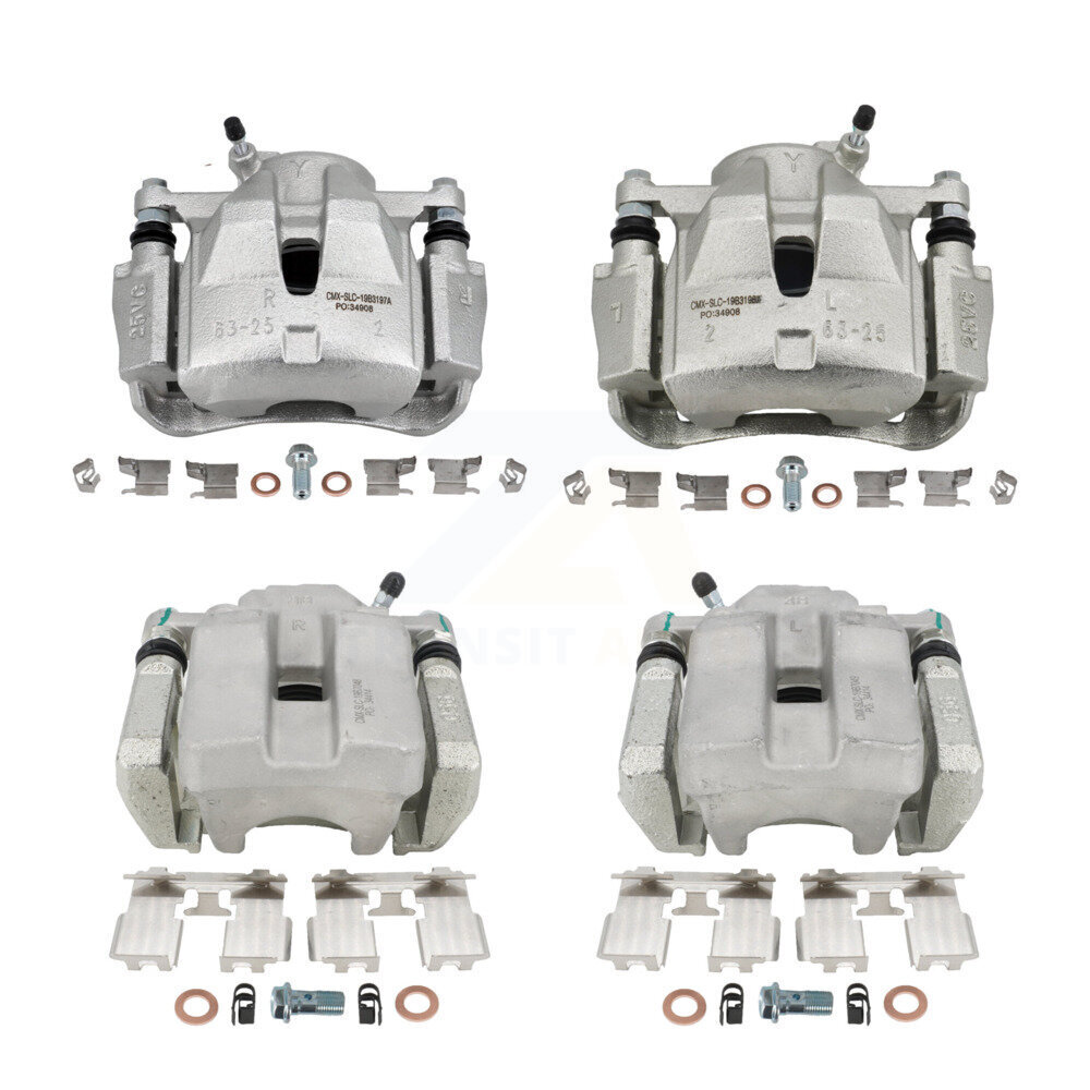 Front Rear Disc Brake Caliper Left Right Side (Driver Passenger) Kit For Toyota RAV4 KBC-100546