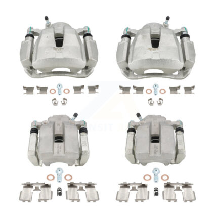 Front Rear Disc Brake Caliper Left Right Side (Driver Passenger) Kit For Toyota RAV4 KBC-100547