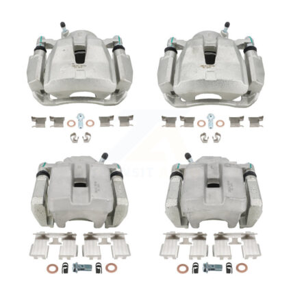 Front Rear Disc Brake Caliper Left Right Side (Driver Passenger) Kit For Toyota RAV4 KBC-100548