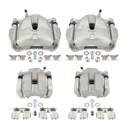 Front Rear Disc Brake Caliper Left Right Side (Driver Passenger) Kit For Toyota RAV4 KBC-100549