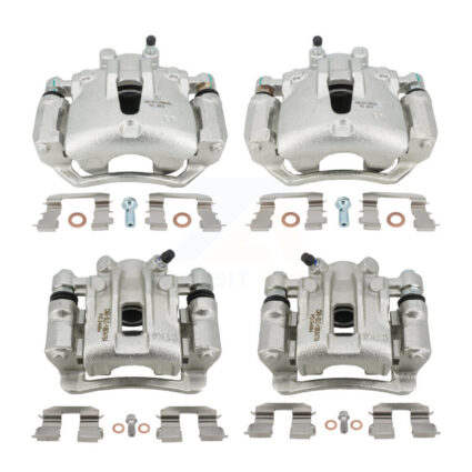 Front Rear Disc Brake Caliper Left Right Side Kit For 2009-2012 Hyundai Elantra Hatchback KBC-100555
