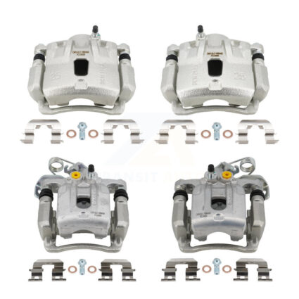 Front Rear Brake Caliper (Left Right) Kit For 2011-2012 Hyundai Elantra Sedan with 1.8L KBC-100556