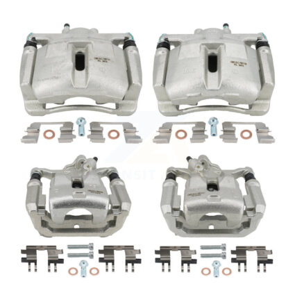Front Rear Disc Brake Caliper Left Right Side (Driver Passenger) Kit For Mazda CX-5 KBC-100562