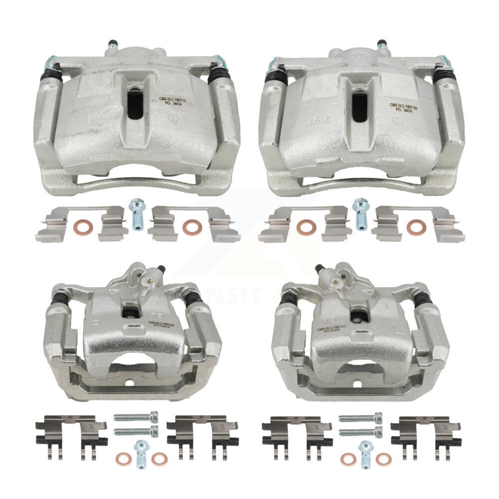 Front Rear Disc Brake Caliper Left Right Side (Driver Passenger) Kit For Mazda CX-5 KBC-100562