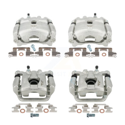 Front Rear Disc Brake Caliper Left Right Side (Driver Passenger) Kit For Nissan Altima KBC-100581